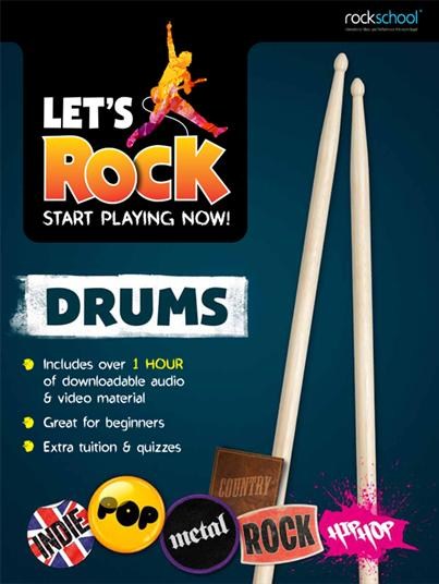 ROCKSCHOOL - LET´S ROCK DRUMS START PLAYING = RSK1308
